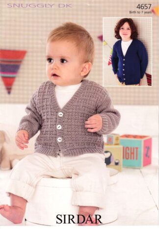 SIRDAR 4657 KNITTING PATTERN